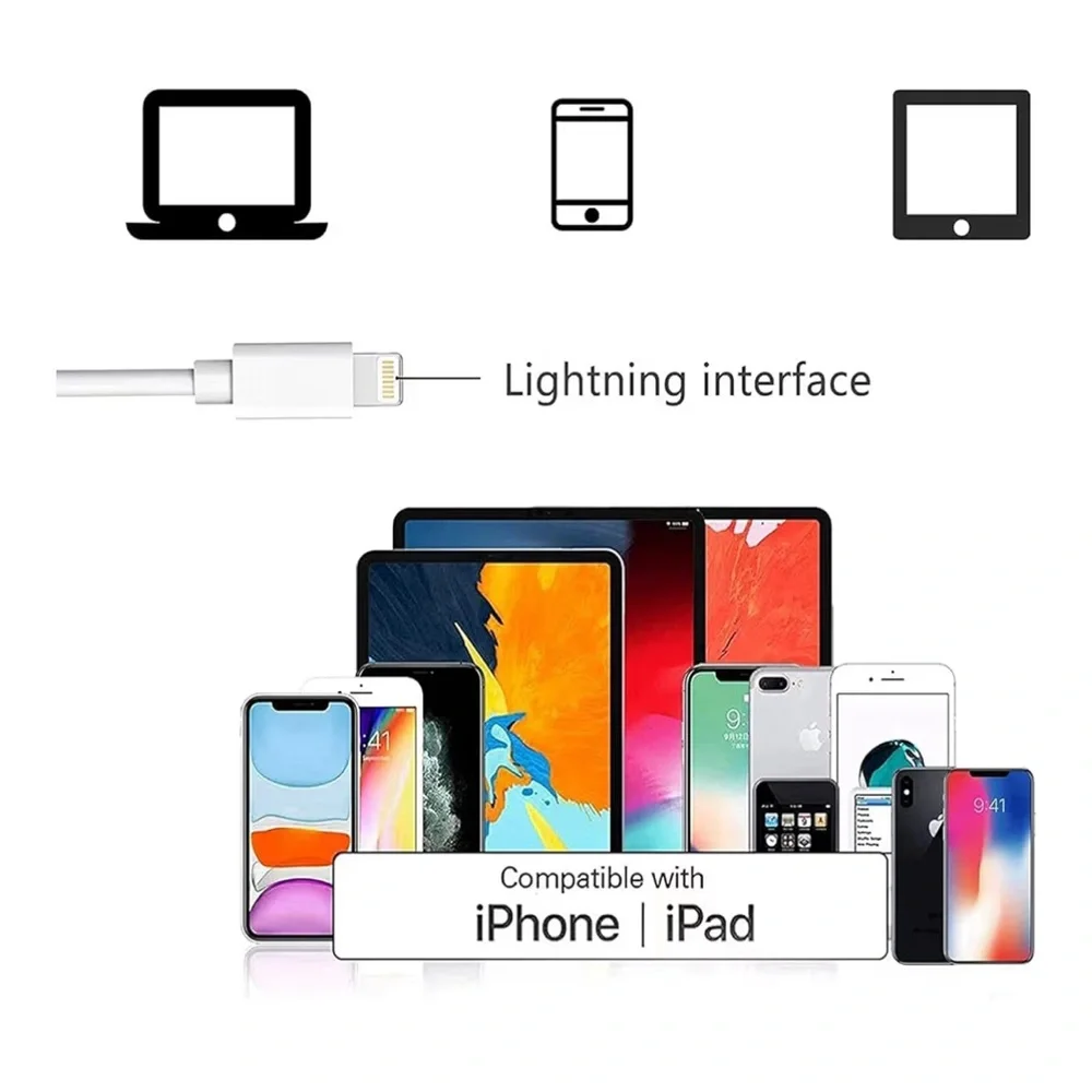 Whiteapple MFi Apple certified lightening to 3.5mm jack adapter aux cable